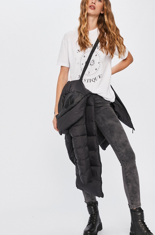 Answear - Bunda Answear.LAB WA20.KUD001 čierna