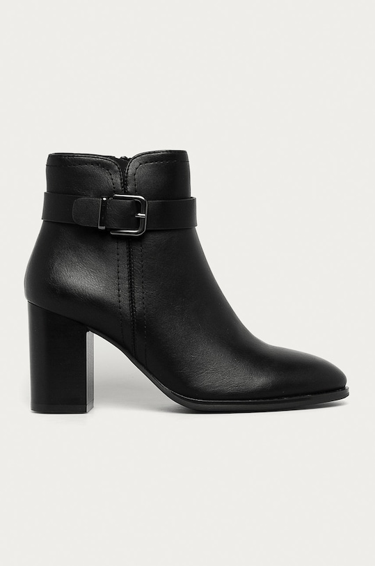 Answear Lab - Botine 5-8 cm negru WA20.OBD034