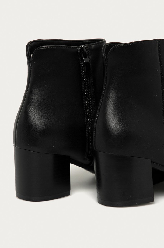 Obuv Answear.LAB - Členkové topánky WA20.OBD037 čierna