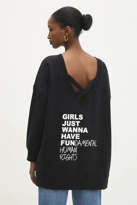 Oblečení Mikina Answear.LAB ANS.23.1 černá