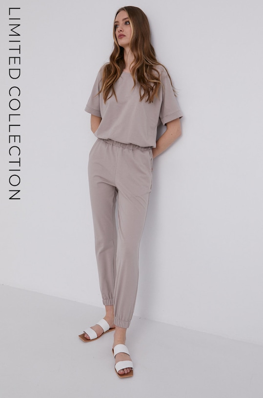 Overal Answear.LAB ECO pletenina béžová WA21.SKD002