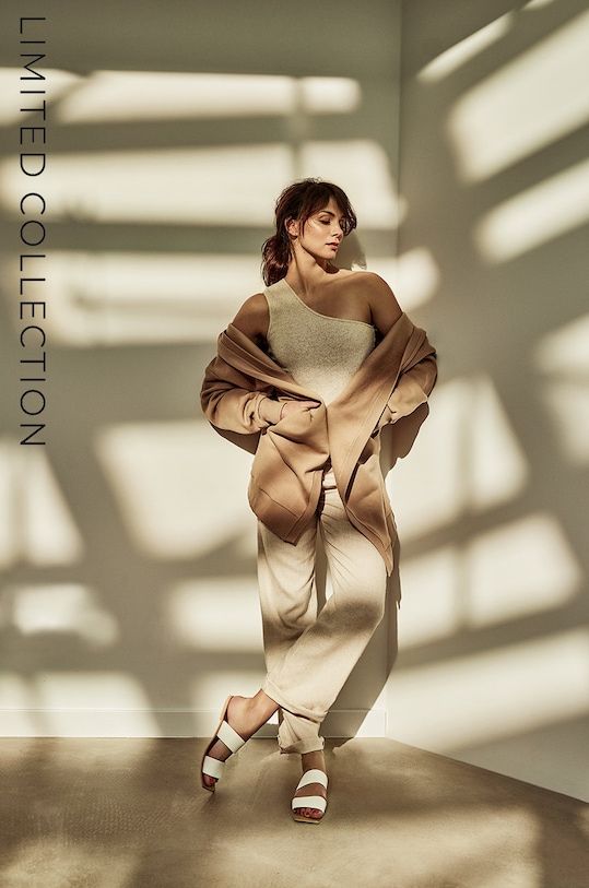 Answear.LAB top ECO sima bézs WA21.TSD004