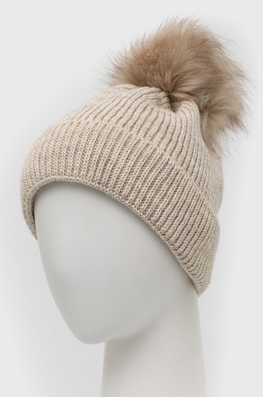 Шапка Answear Lab WA19.CAD00H.DB бежевый WA22