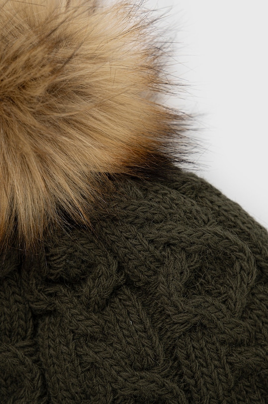 Answear.LAB czapka i szalik 2205035.014.DB zielony