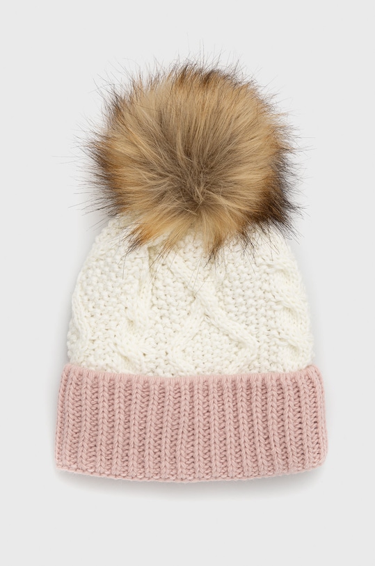 Čiapka a šál Answear.LAB 2205007.009.DB ružová WA22