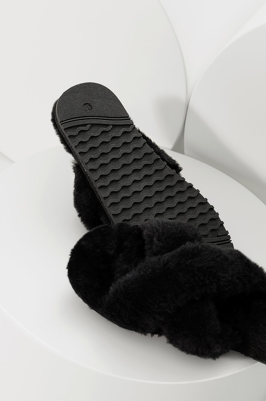 Încălțăminte Answear Lab papuci de casa ADZ.22010.2.DB negru
