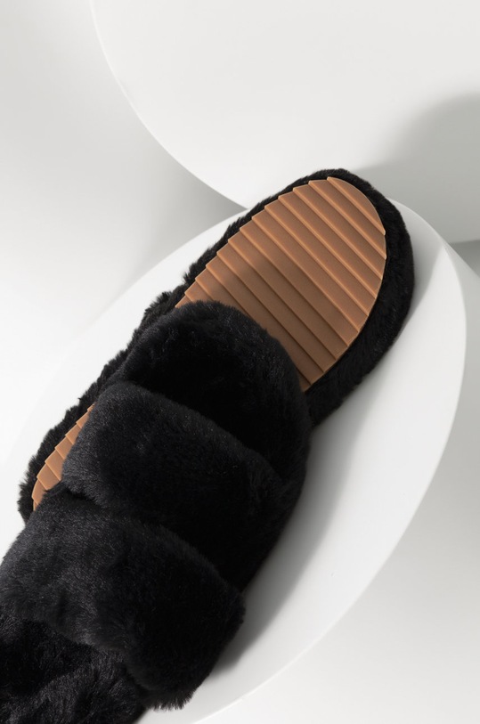 Obuwie Answear Lab kapcie ADZ.22007.1.DB czarny