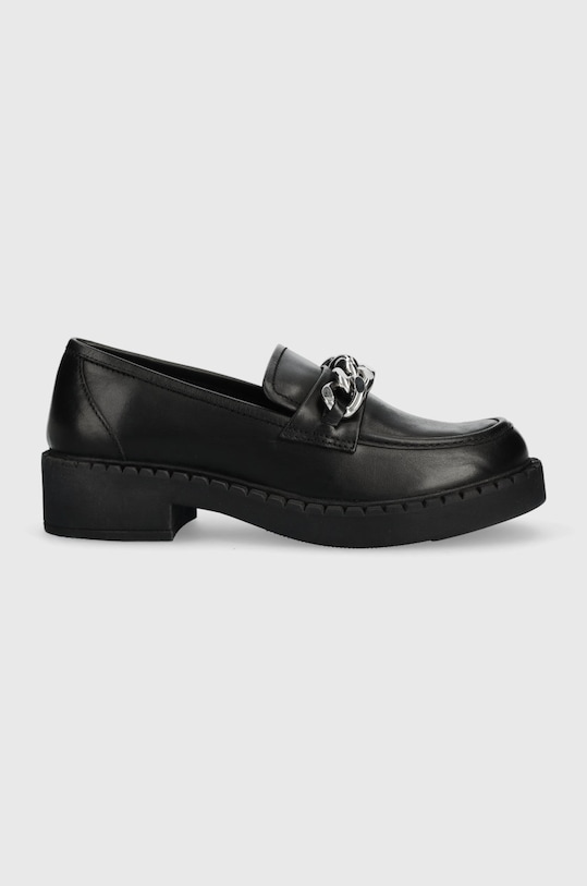 Answear Lab mocasini de piele piele negru L.2112077.DB