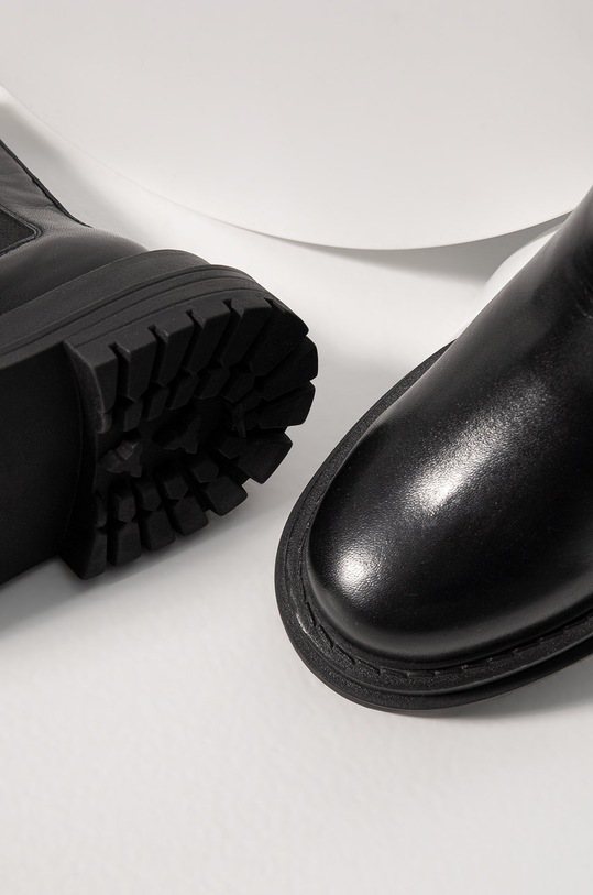 Кожени боти челси Answear Lab 220215.DB черен WA22