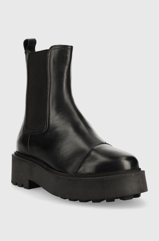 Answear Lab sztyblety skórzane SV.21121.DB czarny WA22