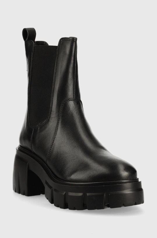 Answear Lab sztyblety skórzane SV.21126.DB czarny WA22