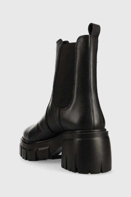 Obuwie Answear Lab sztyblety skórzane SV.21126.DB czarny