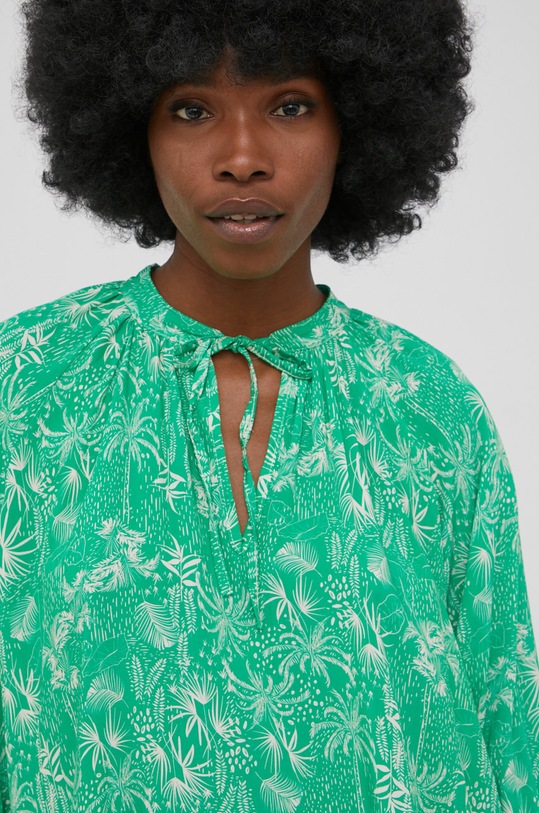 Answear Lab sukienka answear.LAB X limitowana kolekcja festiwalowa BE BRAVE no.1A38957pvsd.AA zielony