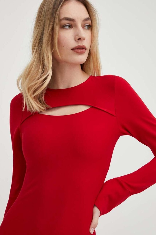 Answear Lab sukienka czerwony WA22.SUD725
