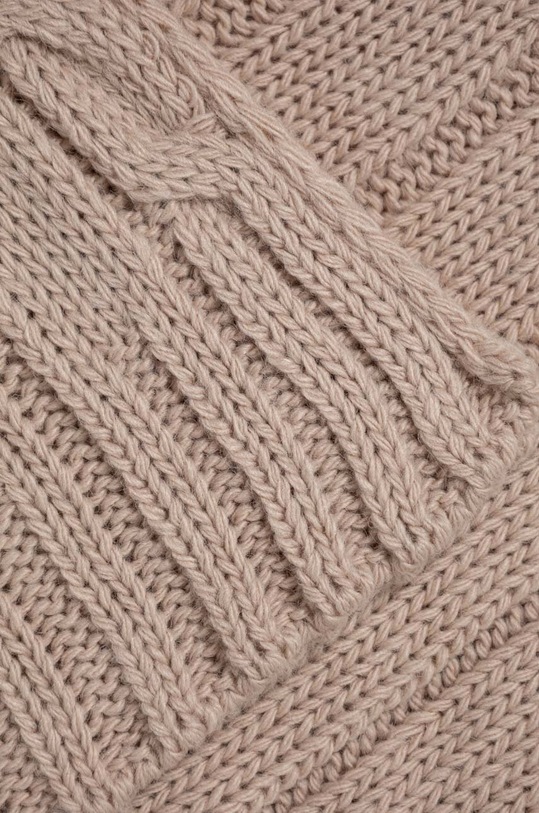 Answear.LAB czapka i szalik WA22.CAD01B.db beżowy