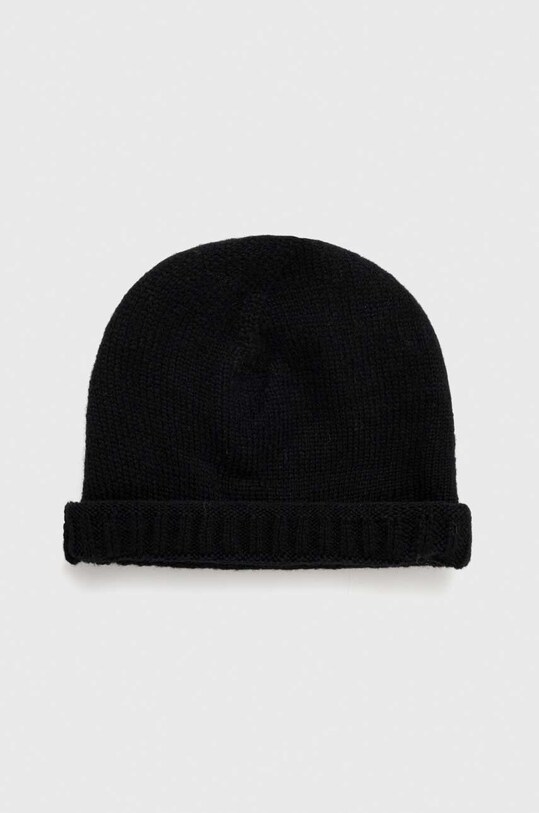 Answear Lab caciula si fular din lana uni negru WA23.CAD00L.db