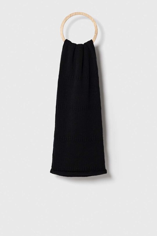 Answear Lab caciula si fular din lana WA23.CAD00L.db negru WA23