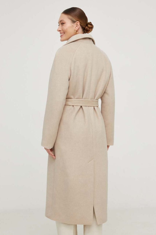 Odjeća Vuneni kaput Answear.LAB WA23.KPD020 bež