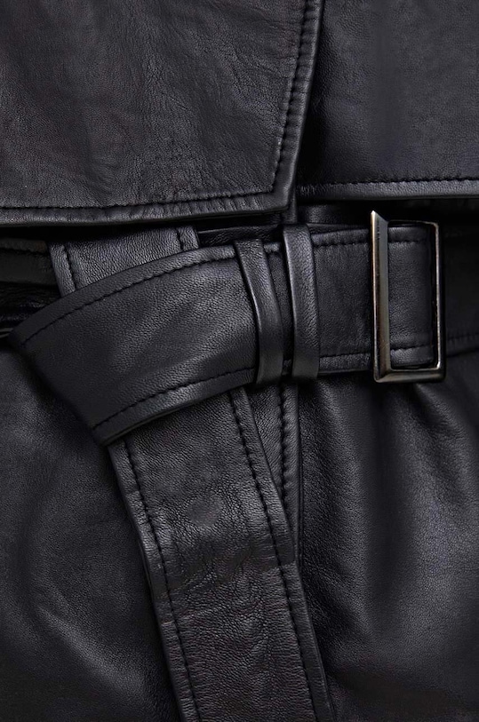 Answear Lab płaszcz skórzany X kolekcja limitowana NO SHAME WA23.KPD100