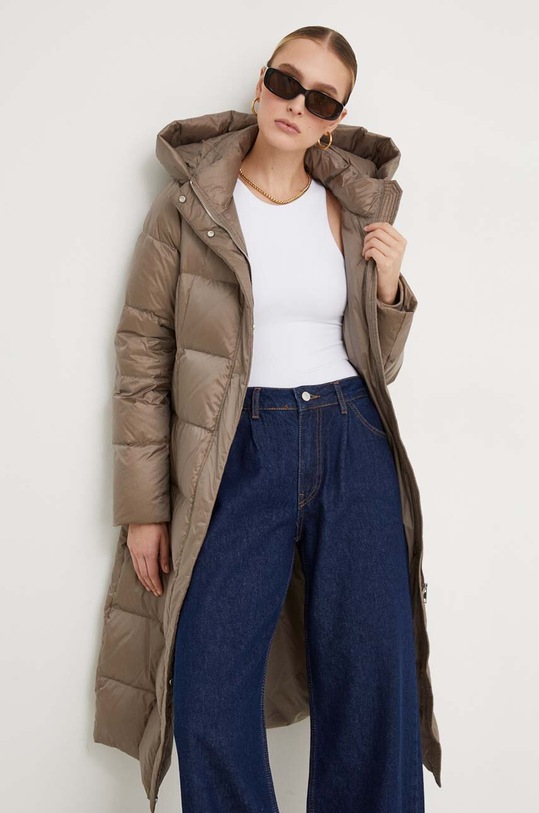 Answear Lab kurtka puchowa beżowy WA23.KPD211