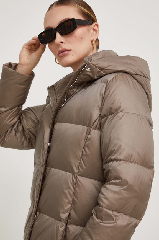 Answear Lab kurtka puchowa WA23.KPD211 beżowy