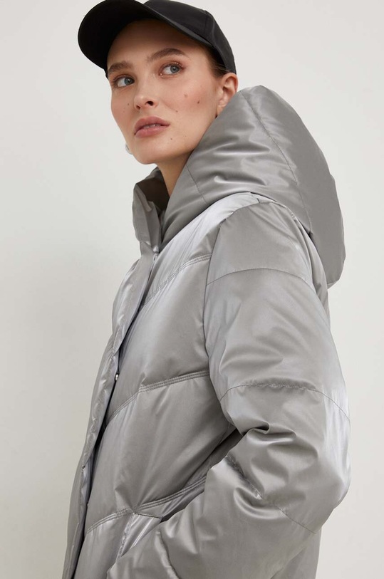 Bunda Answear.LAB WA23.KPD230 strieborná