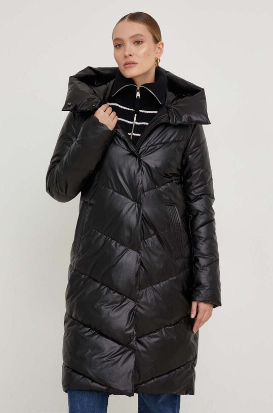 Куртка Answear.LAB з підкладкою чорний WA23.KPD235