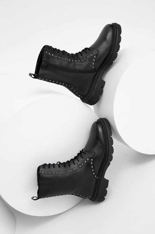 Answear Lab bocanci de piele L.2112069.db negru WA23