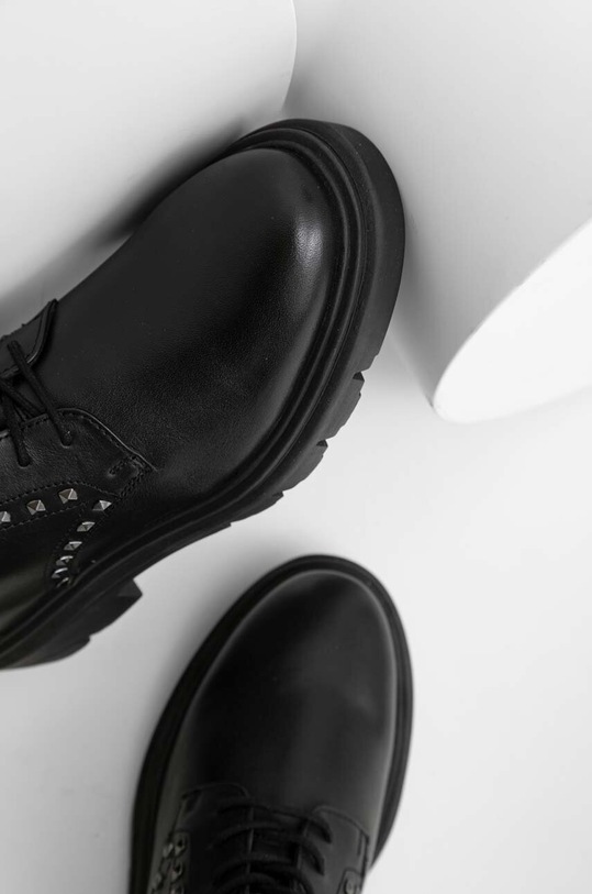 Answear Lab bocanci de piele negru L.2112069.db