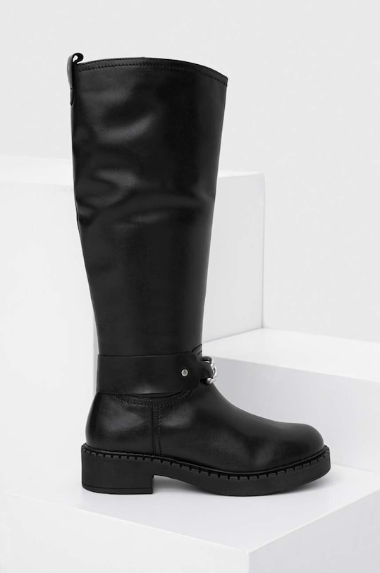 Answear Lab kozaki skórzane L.2112088.db czarny WA23