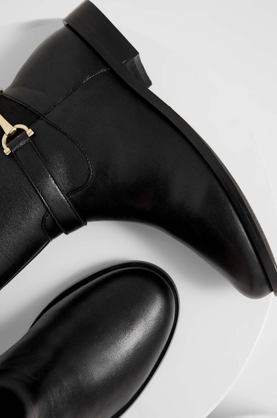 Cipők Answear.LAB bőr csizma AL3735.AT fekete