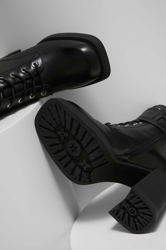 Δερμάτινες μπότες Answear.LAB μαύρο 2365.0501.1R.AT