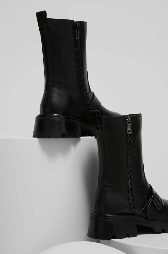 Answear.LAB bőr csizma fekete 8207.851.1.AT