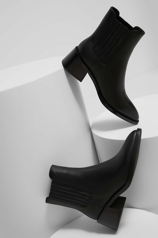 Kožne gležnjače Answear.LAB S599T.565.AT crna WA23