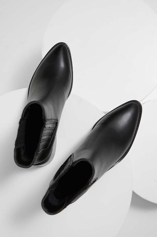 Kožne gležnjače Answear.LAB crna S599T.565.AT