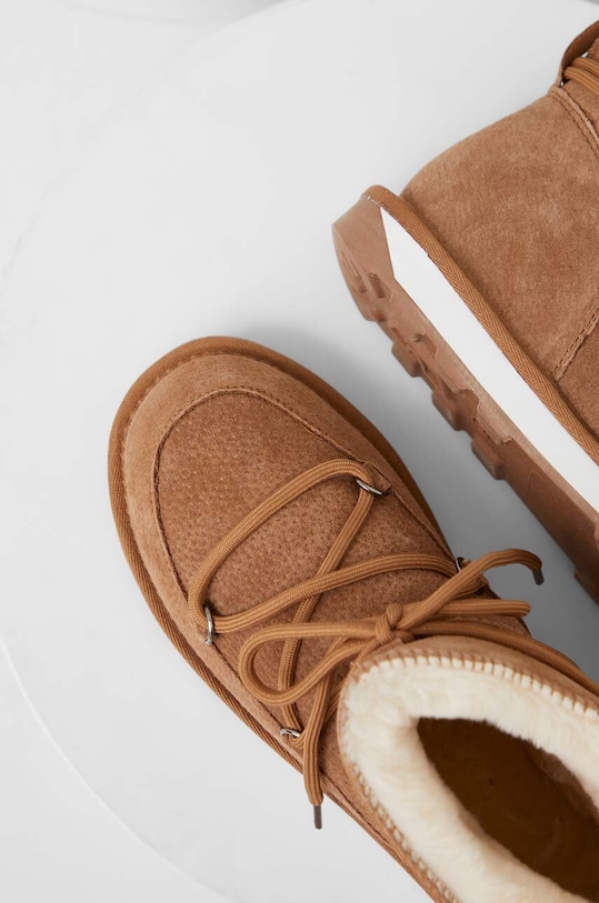 Obuv Semišové snehule Answear.LAB WA22.OBD049.DB béžová