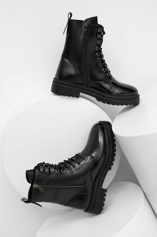 Answear Lab workery skórzane 310.DB czarny WA23