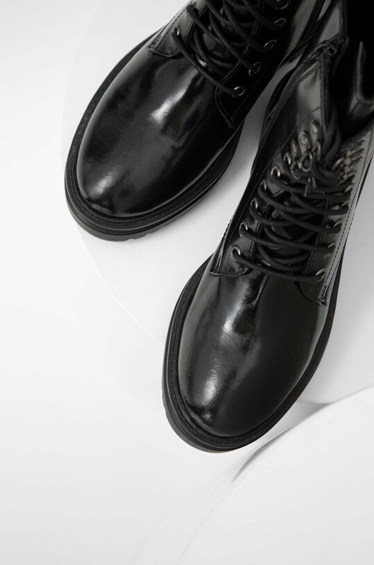 Obuwie Answear Lab workery skórzane 310.DB czarny