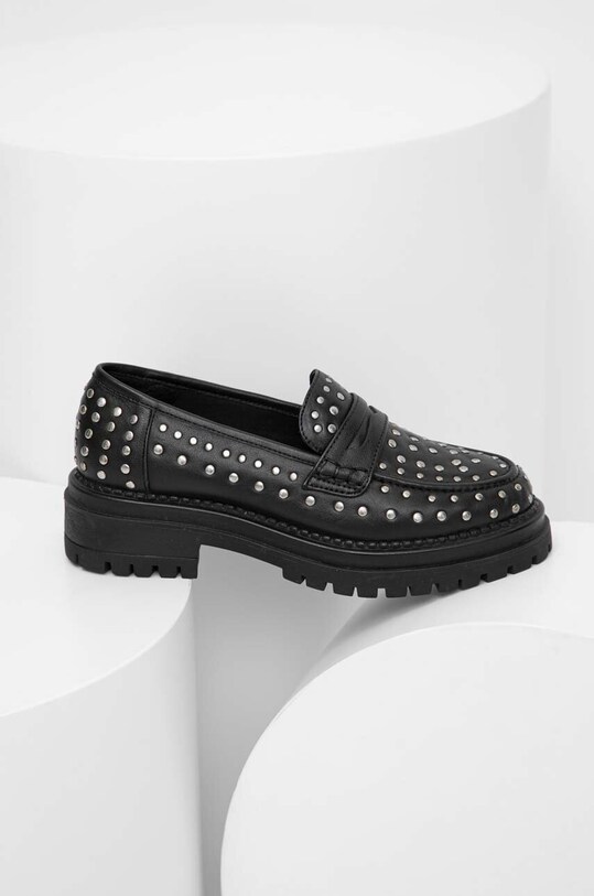 Answear Lab mocasini de piele piele negru SV.21888.AT