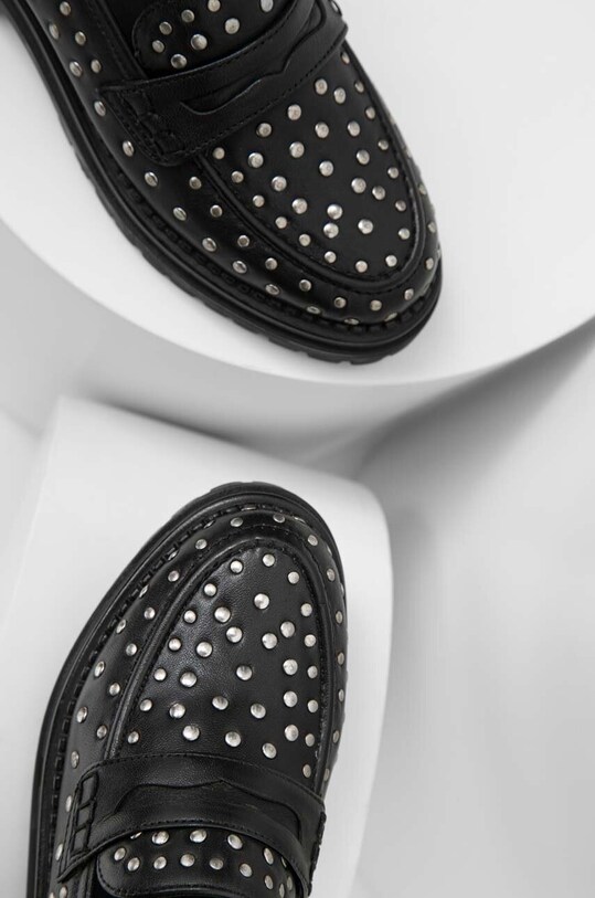Încălțăminte Answear Lab mocasini de piele SV.21888.AT negru