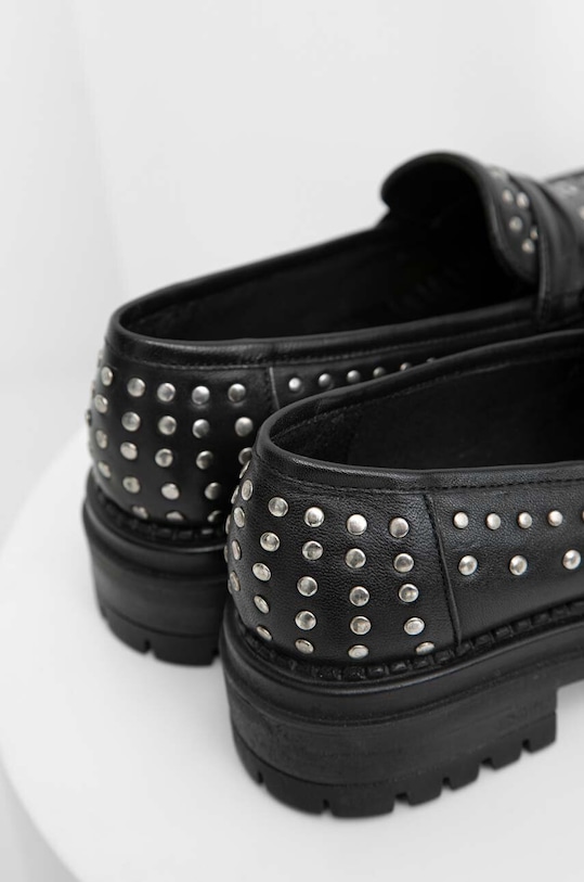 Kožené mokasíny Answear.LAB černá SV.21888.AT