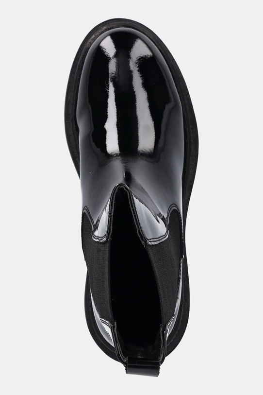 Answear.LAB botki skórzane czarny SV.21436.AT