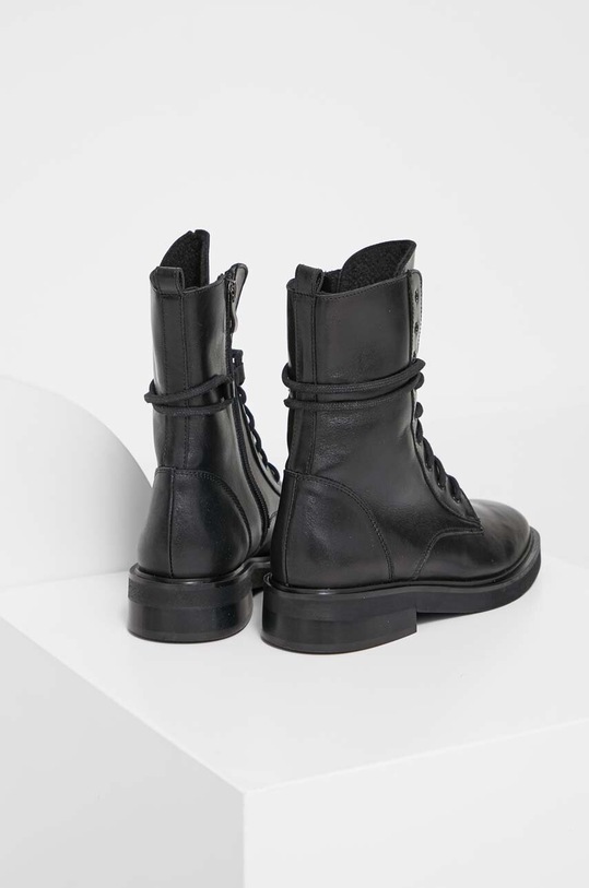 Obuwie Answear Lab botki skórzane 7E.6830.R74.pdb czarny
