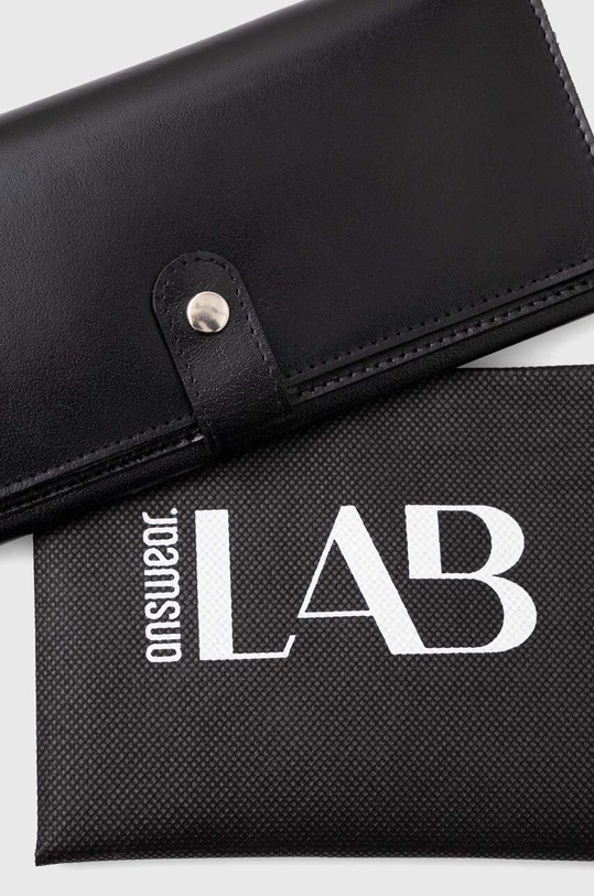 Answear Lab portfel skórzany LW.016.1KK czarny