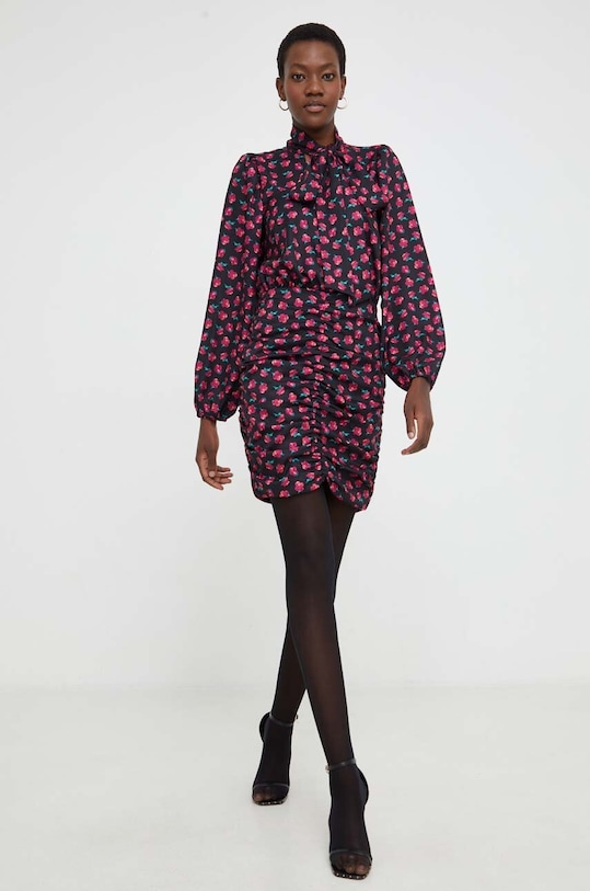 Answear Lab sukienka WA23.SUD103 czarny WA23