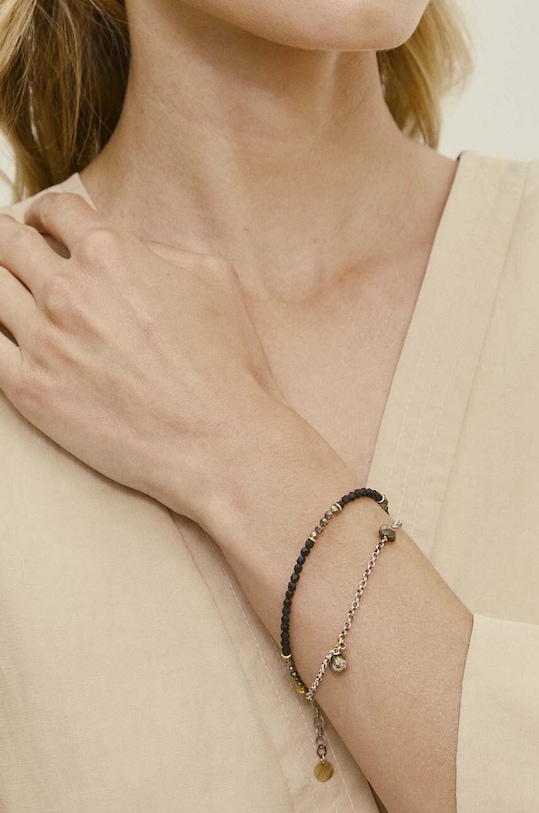 Βραχιόλι από επιχρυσωμένο ασήμι Answear.LAB WA24.AKD008