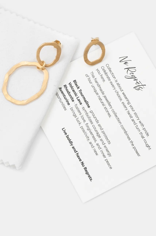 Answear Lab cercei placați cu aur aur WA24.AKD00H