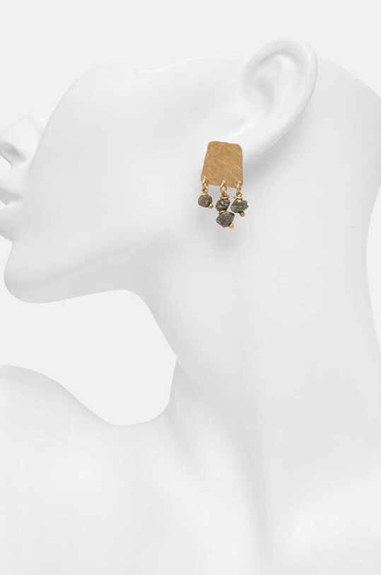 Аксессуары Позолоченные серьги Answear.LAB WA24.AKD010 золотой