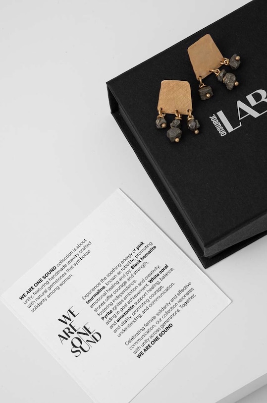 Позолоченные серьги Answear.LAB золотой WA24.AKD010