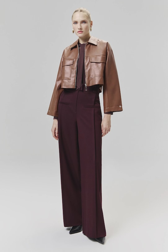 Bodi Answear.LAB WA24.BDD002 smeđa WA24